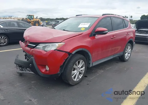2014 Toyota Rav4 Limited из США, поврежденный, VIN 2T3YFREV0EW102010
